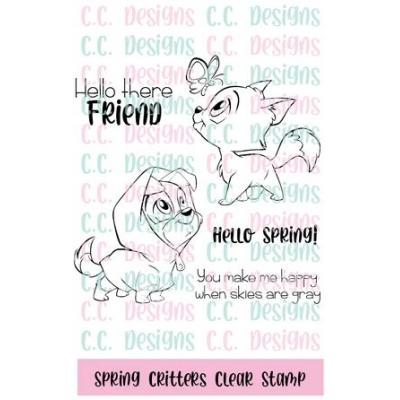 C.C. Designs Clear Stamps - Spring Critters